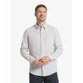 thumbnail image 3 of Chaps Men's & Big Men's Long Sleeve Linen Shirt, Sizes S-3XL, 3 of 9