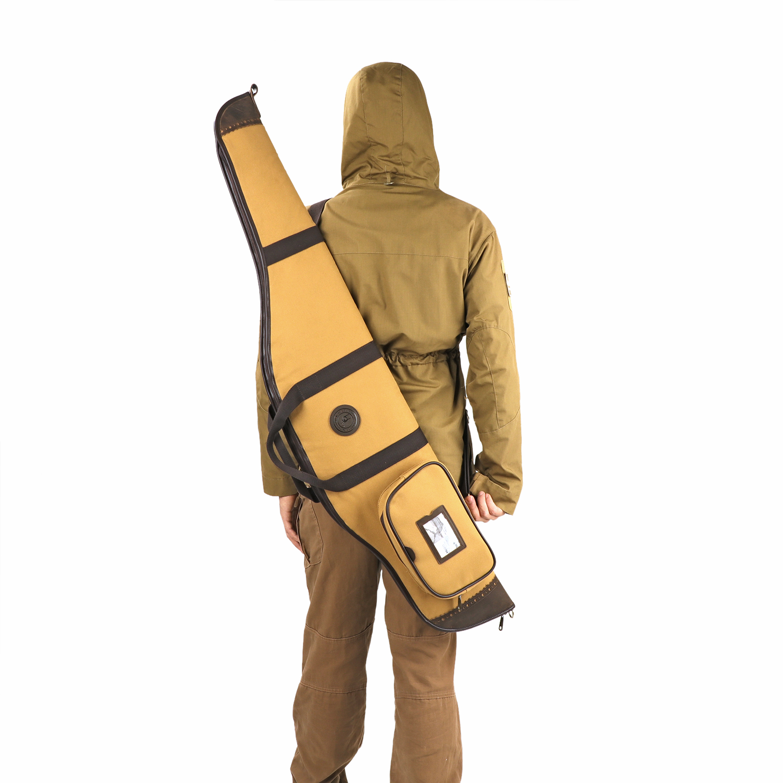 TOURBON Optical Sight Scoped  Soft Case Slip for Hunting , Fleece Canvas Bag