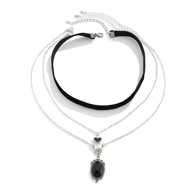 Colliers Gothiques pour Femmes Collier Ras-du-Cou Étoile Accessoires Étoile Accessoires Halloween