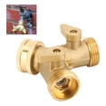 thumbnail image 1 of Independent Valve 2-Way Connector, Adjustable  Control Garden Connector, For Flower Beds Vegetables Plants, 1 of 8