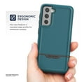 thumbnail image 4 of Encased Samsung Galaxy S21 Plus Case (Rebel Series), Heavy Duty Protective Phone Case (Blue), 4 of 6