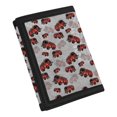 thumbnail image 2 of CHAQLIN Polyester Coin Pockets with Wear-Resistant Easy Access Children's Wallet for Outdoor Sports, Fire Engine Pattern Trifold Card Wallet, 2 of 7