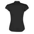 thumbnail image 2 of Kustom Kit Womens Continental V Neck Capped Sleeved Blouse, 2 of 4