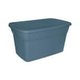 thumbnail image 1 of Sterilite 114 L Tote Box, Blue, 1 of 2