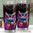 thumbnail image 3 of Owl Tumbler Owl Gifts for Women Girls Teen 20oz Stainless Steel Insulated Tumblers Coffee Travel Mug Owls Cup Gift for Birthday Christmas, 3 of 7
