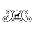 thumbnail image 2 of Horse Over Door Plaque, 2 of 2