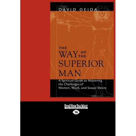 The Way of the Superior Man (Large Print 16pt) (Best Way To Please Your Man Orally)