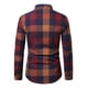 thumbnail image 2 of Camisa Cuadros Hombre Casual Slim Fit Manga Larga Moda, 2 of 8