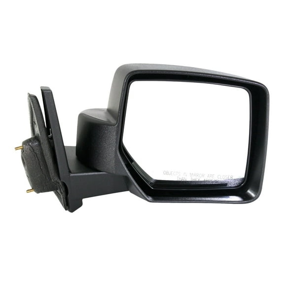 MIRROR Compatible For 2007-2017 Jeep Patriot Right Passenger Textured Black