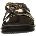 thumbnail image 2 of Skechers Cali Women's Rumblers Wild Child-Social Butterfly Wedge Sandal,Bronze Rhinestone,7 M US, 2 of 7