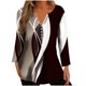 thumbnail image 2 of Ichuanyi liquidación de mujeres impresión casual holgada cuello redondo suelto camiseta de manga larga blusa ICHUANYI WER2023082207032, 2 of 5