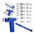 thumbnail image 1 of Clearance Ear Gun Set, Fenull Stainless 12 Pairs Of Ear Lip Nose Umbilical Piercing Tool Ear Nose Umbilical Piercing Machine Stainless Body Ear Piercing Tool 2Ml, 1 of 5