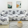 thumbnail image 7 of Printed Sofa Cover Elastic Sofa Slipcover Chaise Longue L Shape Sectional Corner Couch Cover Cases for Furniture 1/2/3/4 Seater, 7 of 7