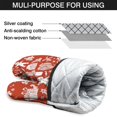 thumbnail image 7 of Cute Oven Mitts,Red Christmas Pattern Oven Mitt 2-Pack Set,Kitchen Gloves for Oven,Heat Resistant Oven Mitts 7.7"x12", 7 of 7