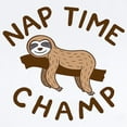 thumbnail image 2 of CafePress - Nap Time Champ Body Suit - Baby Light Bodysuit, Size Newborn - 24 Months, 2 of 4
