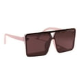 thumbnail image 1 of Txlixc Gafas de sol de moda para niños Gafas de montura cuadrada de triángulo plano simple con protección UV 400 Txlixc  Moda, 1 of 9