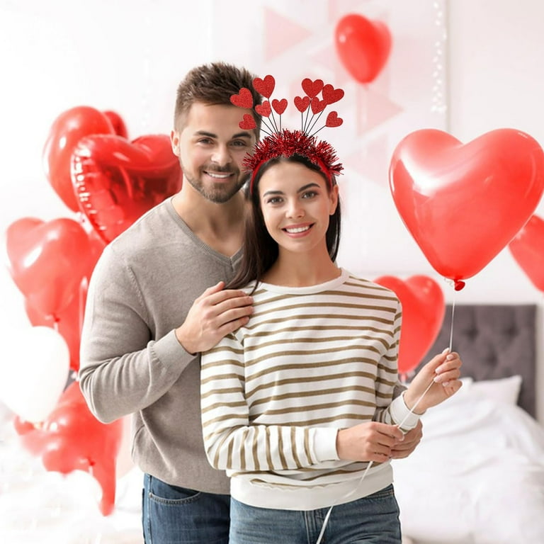 Valentines day headband discount