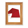 thumbnail image 1 of mas Hat Origa Pattern Desktop Wooden Photo Frame Display Picture Art Painting Multiple Sets, 1 of 3