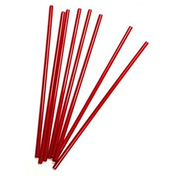 5-Inch Black Unwrapped Bar Stirrers SafePro STICB Catering Disposable Plastic Cocktail Drinks Cold Beverage Straws 500-Piece Pack
