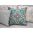thumbnail image 3 of Queen's designer Tiles Mandalas Pillowcases,4 Pillow Set,Beautiful and Fashion with Tiles Moroccan Mandala Arabesque Throw Pillowcovers 20 x 20 inch,Cushion Decorative Home Decorative Pillows Case, 3 of 5