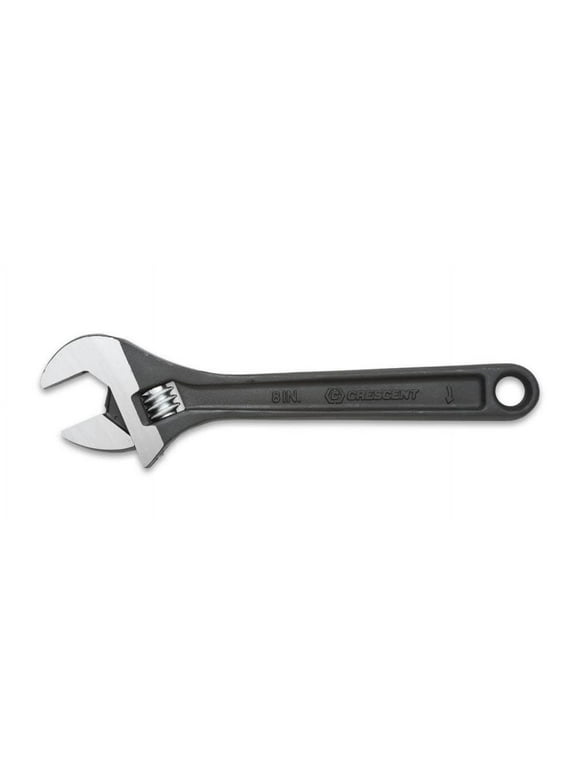 Crescent AT28VS Adjustable Wrench, Alloy Steel, 8"