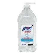 PURELL Advanced Hand Sanitizer Refreshing Gel for Workplaces, Clean scent, 2 Liter pump bottle, (9625-04)