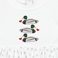 thumbnail image 4 of Inktastic Mallard Ducks Girls Baby Dress, 4 of 5