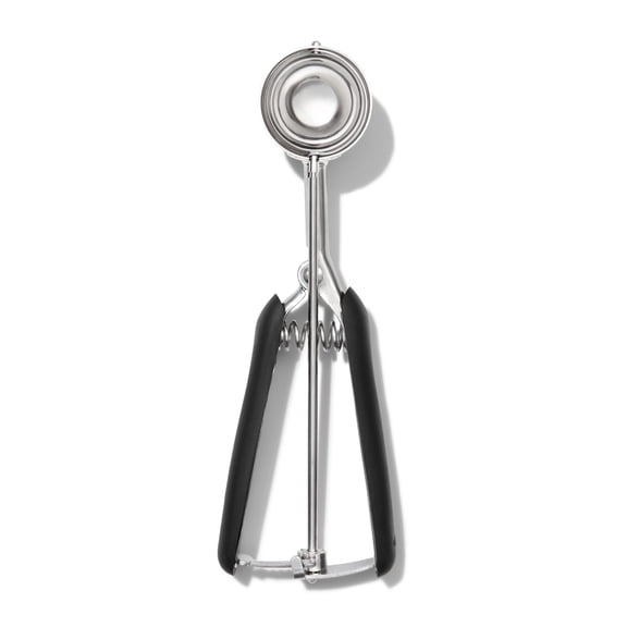 OXO SoftWorks Stainless Steel Small Cookie Scoop, 3 Teaspoon Capacity, 60 Portion Size