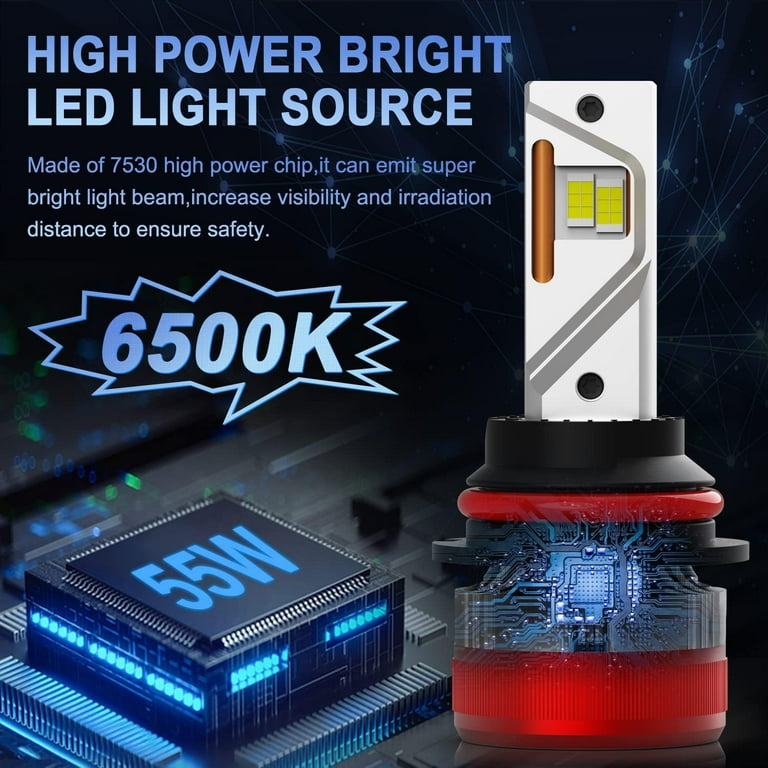 Alla Lighting 12000 Lumens PG13 899 880 LED Headlights Bulbs Alla Lighting 12000 Lumens PG13 899 880 LED Headlights Bulbs