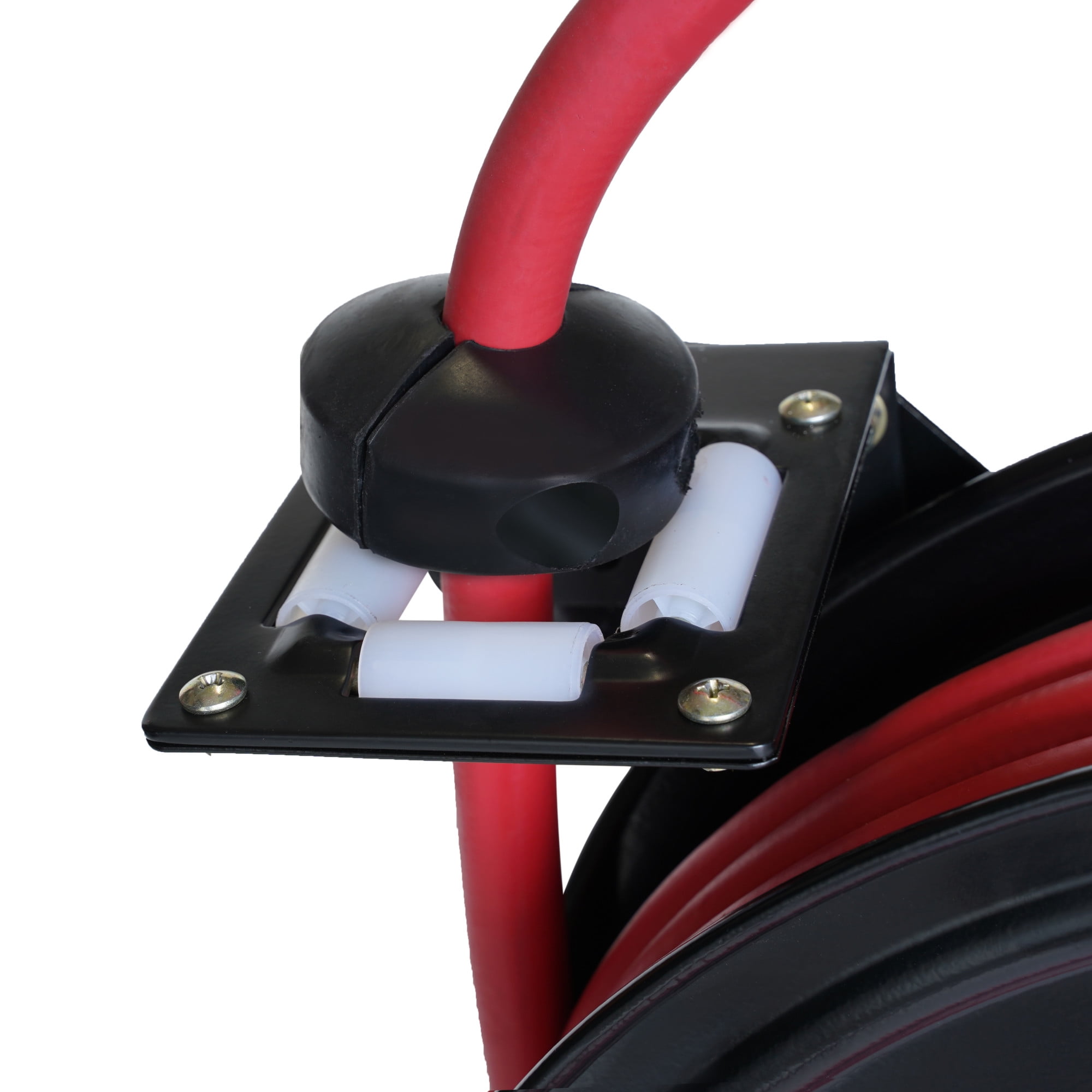 STEELMAN 96839-IND Enclosed Spring Pneumatic Hose Reel with 50-Foot 1/2-Inch ID Hose