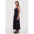 thumbnail image 2 of Women's Smocked Waist Ruffle Trim Midi Dress, 2 of 3