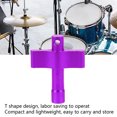 thumbnail image 2 of <p>Drum Adjustment Key, Metal Structure Wear Resistance Square Port Drum Tuning Key Compact Size Lightweight  For Percussion Instrument Repair</p>, 2 of 7