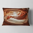 thumbnail image 2 of Designart Antelope Canyon Arch - Landscape Photo Throw Pillow - 12x20, 2 of 5