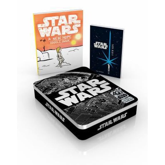 Pre-Owned Star Wars 40th Anniversary Tin: Includes Book of the Film and Doodle Book (Hardcover) 1405287896 9781405287890