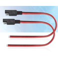 thumbnail image 2 of 14 AWG SAE Connector Cable SAE Power Car Extension Cable for Motorcycle Car Charger - 8 Pieces, 2 of 5
