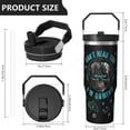 thumbnail image 5 of 1pc game 30oz Tumbler with Straw & Handle - Insulated Stainless Steel Cup | Holiday Gift for Man Women (Christmas, Valentine's, Birthday), 5 of 7