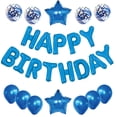 thumbnail image 1 of Conjunto de decoraciones de globos de feliz cumpleaños, pancarta de globos para decoraciones y suministros de fiesta de cumpleaños, 1 of 5