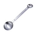 thumbnail image 3 of Double Sided Measuring Spoon Teaspoon for Beans Loose Leaf Tea Coffee Making Argent, 3 of 8