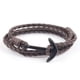 thumbnail image 4 of Pulsera de ancla para hombre, pulsera de cuero sintético multicapa para hombres y mujeres, 6, 4 of 4