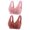 Brown, variant on Tumotour Front Open Bras For Women Full Coverage Wirefree Bra Button Closeure Bra For Mom Gift Nursing Underwear Bra Non Steel Ring Movement Seamless Gathering Adjustment Yoga Sleep Large Bra 2Pcs