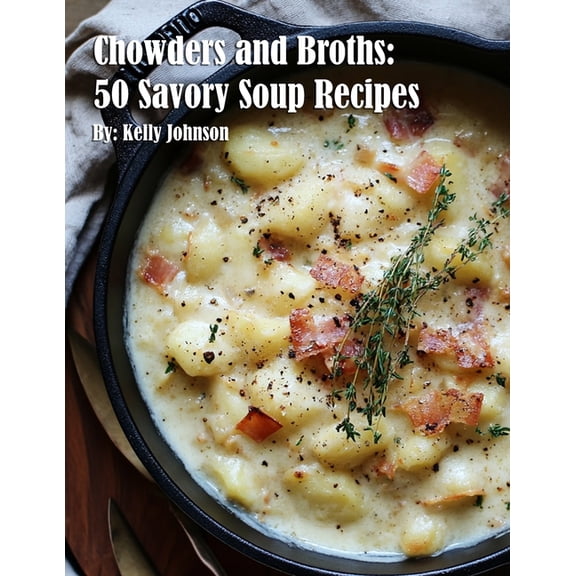 Chowders and Broths: 50 Savory Soup Recipes, (Paperback)