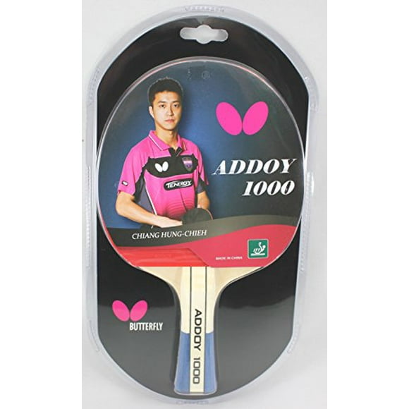 Butterfly Addoy Table Tennis Racket – ITTF Approved Ping Pong Paddle – Attack with Great Control