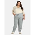 thumbnail image 2 of Athletic Works Women's and Women's Plus Knit Pants, Sizes XS-4X, 2 of 4
