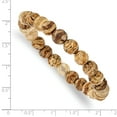 thumbnail image 4 of Primal Celestial Pillar Agate Beaded Stretch Bracelet, 4 of 4