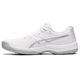 thumbnail image 1 of ASICS Chaussures de Tennis Gel-Game 9 pour Femmes, 9, Blanc/argent Pur, 1 of 1