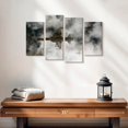 thumbnail image 2 of Elephant Stock Cloudy Fighter Jets Wall Art - Horizontal Multi Panel Canvas - Living Room Wall Decor - Military Multi Panel - Gray And Black Decor - 24" x 14", 2 of 4