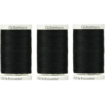 Sew-All, All PurposeThread 547 Yards-Black GUTERMANN Thread 3 Pack Black