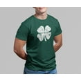 thumbnail image 3 of Old Glory Distressed Shamrock Green Men's T-Shirt, 3 of 5
