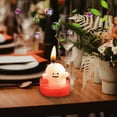thumbnail image 5 of JikouIivo Halloween Ghost Candles Spooky Candles White Floating Candles Halloween Ghost Celebration Candles,Real Flaming Ghost Candles for Fall Thanksgiving Table Decoration Home Indoor Party Decor, 5 of 5