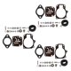 thumbnail image 2 of 3 x Carburetor Rebuild Repair Kit and Float Fit for Evinrude 396701 65 70 75, 2 of 5